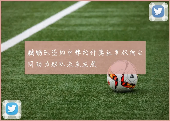 鹈鹕队签约中锋约什奥杜罗双向合同助力球队未来发展
